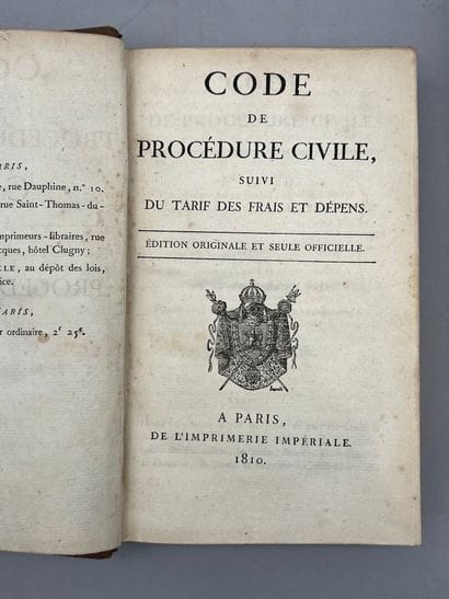 Code de Commerce. Édition originale et seule...