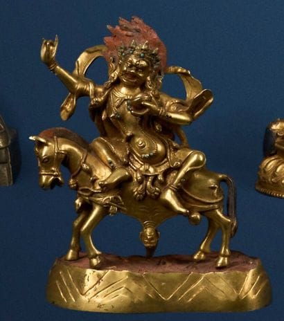 Palden Lamo. China, Qing dynasty, 19th century....