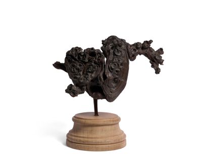 A scholar's object consisting of a partially...