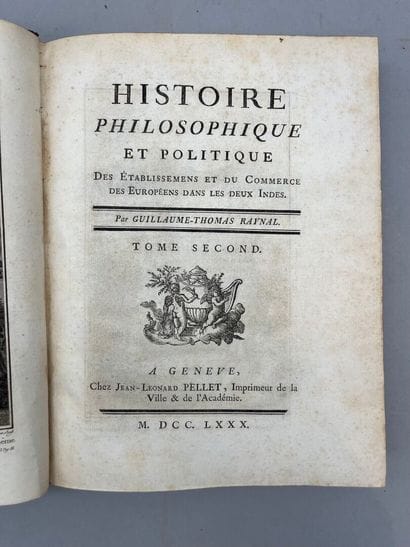 RAYNAL (Guillaume-Thomas-François, abbé)....