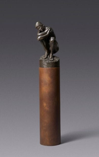 Irénée DURIEZ (born 1950)
Seated nude woman
Sculpture...