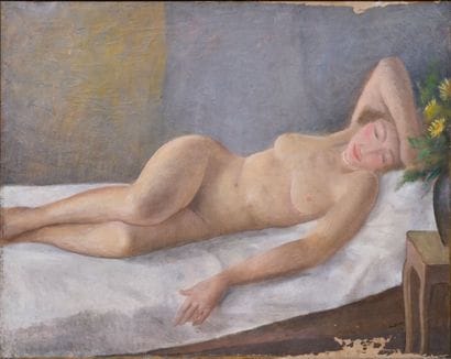 Othon COUBINE (1883-1969)
Reclining nude...
