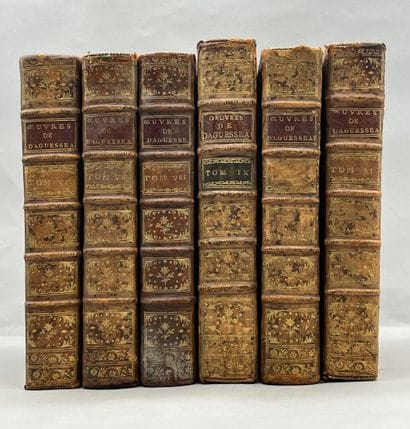 AGUESSEAU (Henri-François d'). Oeuvres de...