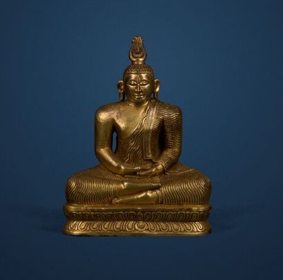 Seated Buddha. Sri Lanka, Kandy period, 18th...