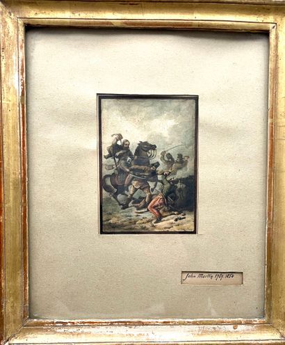 Attributed to John MARTIN (1789-1854)
Battle...