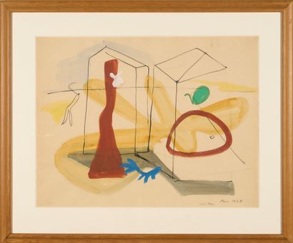 Gaston-Louis ROUX (1904-1988)
Abstraction,...