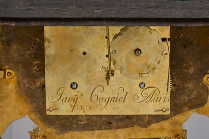Large scrolled wall-mounted cartel and its...
