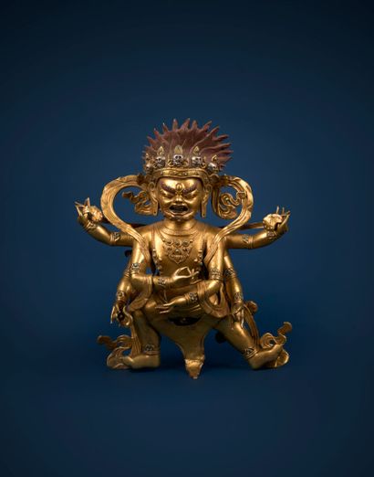 Mahakala, China, Mongolia, 18th-19th century....
