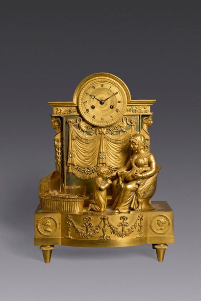 Chased gilt bronze 