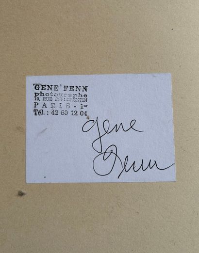Gene FENN (1911-2001, Eugene Fenn - dit)
Portrait...