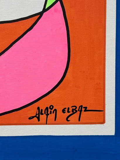 Alain ELBAZ (né en 1941)
Music key, 2025.
Acrylique...