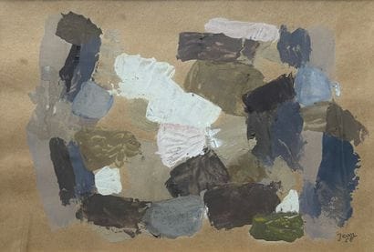 Michael SEVER (né en 1929)
Abstraction, 1958.
Aquarelle...