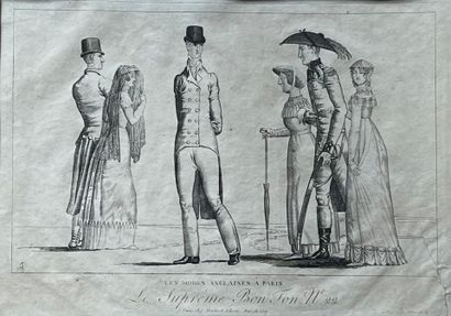 Lot comprenant : 
- D'après Thomas GAINSBOROUGH...