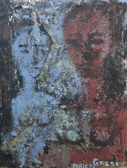 Aldo GRECO (1923-2003) 
Deux femmes, 1956.
Technique...
