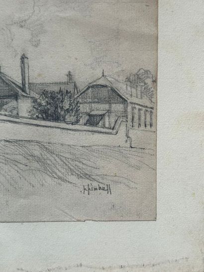 Lot comprenant :
- Katharine KIMBALL (1866-1949)
Vue...
