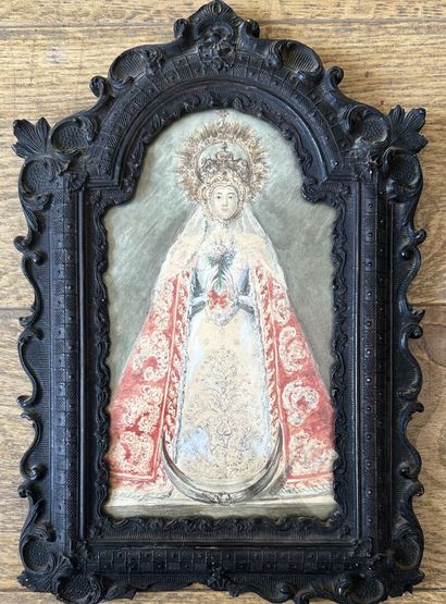 École hispanique du XIXe siècle (?)
Notre-Dame...