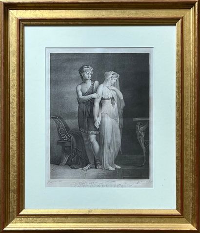 Lot comprenant : 
- D'après Thomas GAINSBOROUGH...