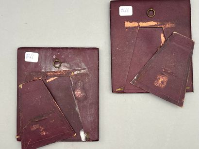 Lot comprenant: 
- École du début du XIXe...