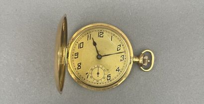 Montre de gousset savonnette en or 18 K (750...