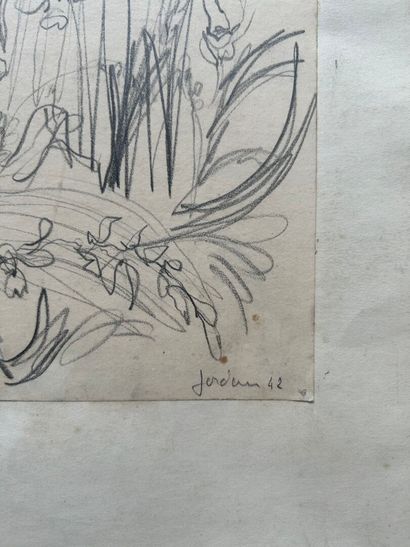 JORDAN (?), école du XXe siècle.
Jeune fille...
