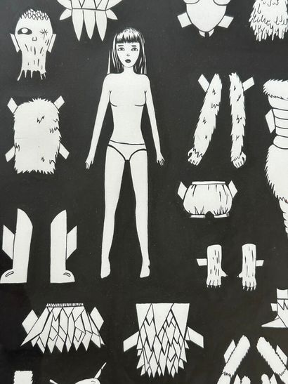 Lot comprenant: 
- École française du XXe...