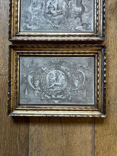 D'après Jacob FLORIS (1524-1581)
Cartouches...