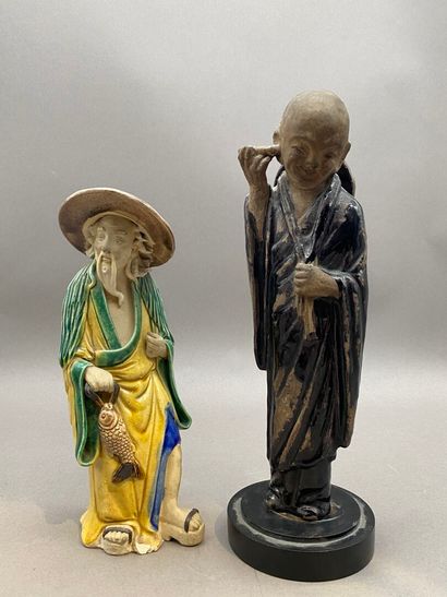 Lot comprenant: 
- CHINE, XXe siècle. Lot...