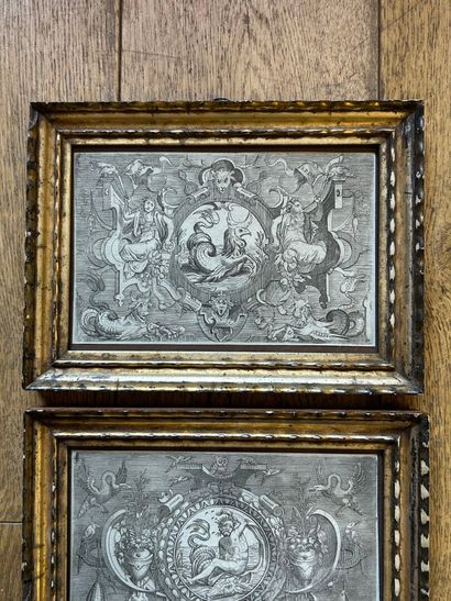 D'après Jacob FLORIS (1524-1581)
Cartouches...