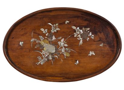 Set comprising: 
- Reunion of 3 exotic wood...