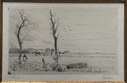 Lot comprenant : 
- Georges LE MEILLEUR (1861-1945)
Travaux...