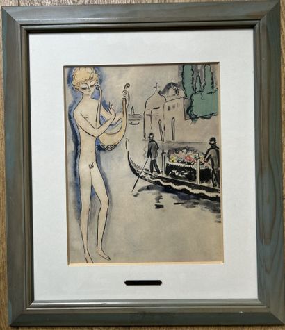 SAUDÉ, d'après Kees VAN DONGEN (1877-1968)
Cupidon,...