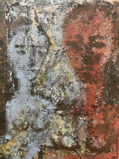 Aldo GRECO (1923-2003) 
Deux femmes, 1956.
Technique...