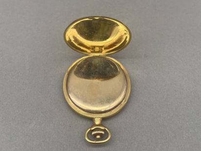 Montre de gousset savonnette en or 18 K (750...