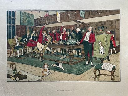 Lot comprenant :
- Cecil ALDIN (1870-1935)
The...