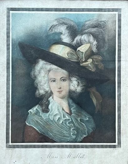 Lot comprenant : 
- D'après Thomas GAINSBOROUGH...