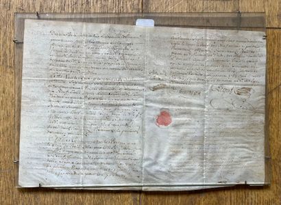 Lot comprenant : 
- [Franc-Maçonnerie].
Brevet...