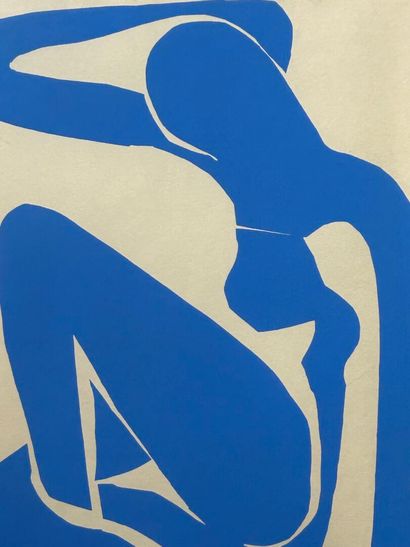 D'après Henri MATISSE (1869-1954)
Nu bleu...
