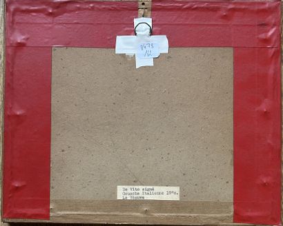 École napolitaine de la fin du XIXe siècle....