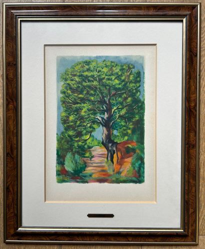 Lot comprenant: 
- Moïse KISLING (1891-1953)
Le...