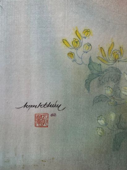 HANH THUY (20th century). 
Portrait of a...