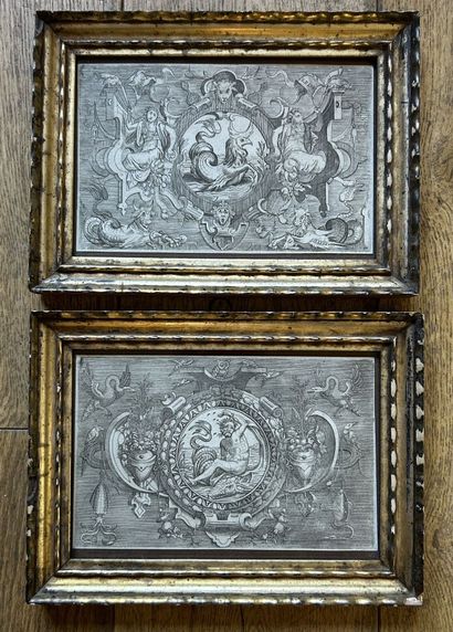 D'après Jacob FLORIS (1524-1581)
Cartouches...