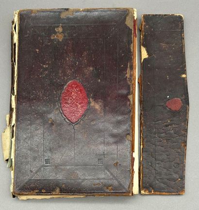 Ouvrage juridique manuscrit rédigé en langue...