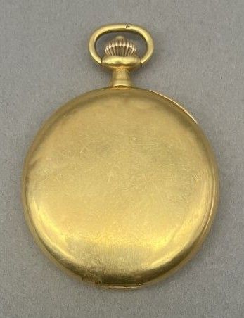 Montre de gousset savonnette en or 18 K (750...