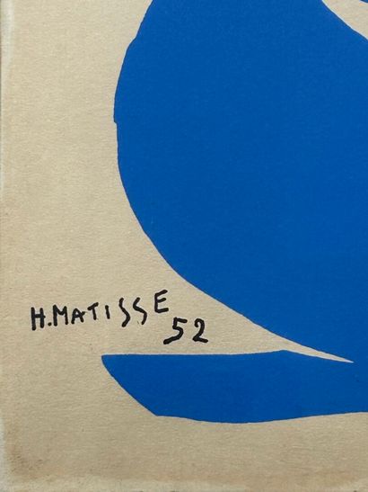 D'après Henri MATISSE (1869-1954)
Nu bleu...