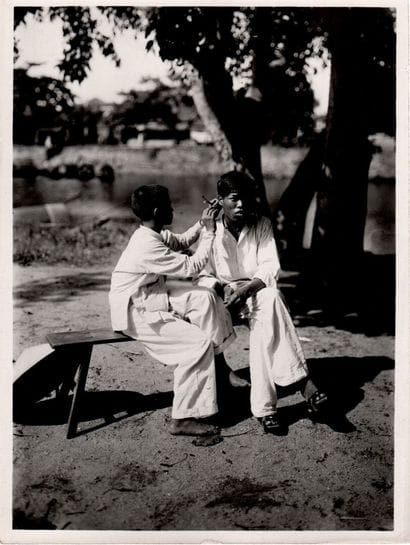 1930-1940. 
PHOTO-CINEMATOGRAPHIC SERVICE.
Interesting...