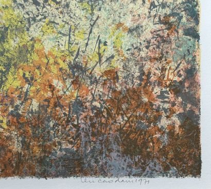 VU CAO DAM (1908-2000)
Saint-Paul de Vence.
Framed...