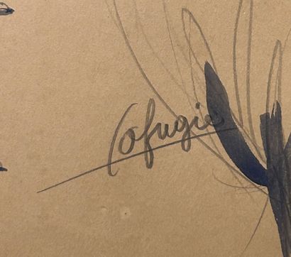 Léa LAFUGIE (1890-1972). 
Graduate of the...