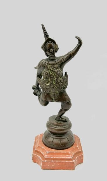 1931. 
Dancer with the Royal Ballet of Phnom...