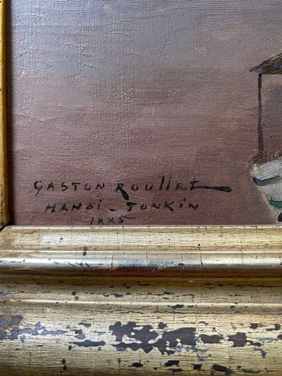 Gaston ROULLET (1847-1925). 
Official Navy...