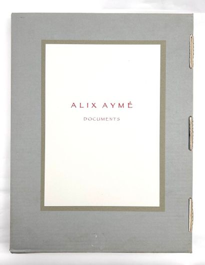 [Alix AYMÉ (1894-1989)]
Documentation set...